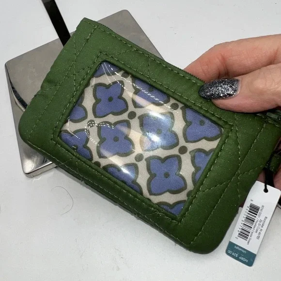 Vera Bradley Mini ID Coin Pouch Wallet Wristlet NWT - Picture 3 of 6